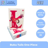 [1 PACK] DELI B5 Notebook 50-Sheet Notebook