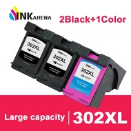 【Big savings】 Inkarena Replacement For 302 Xl Hp302 Hp302xl Ink For Deskjet 2130 Envy 4520 Officejet 4650 Deskjet 3630 Printer