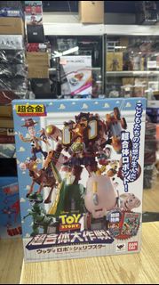 (N)開封品 Bandai Chogokin Disney Toy Story Chogattai Daisakusen Buzz Lightyear 超合金 巴斯光年 超合體大作戰