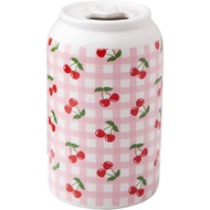 Pink Ceramic vase, 2.76 inches Long x 4.5 inches high.