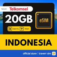 【Indonesia + Bali eSIM】【🔥5G】【Telkomsel】印尼+巴厘岛 Travel eSIM