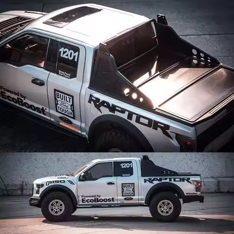 KM Ford Raptor F150 1/8 Crawler Truck Upgrade Accessories Chaser Gantry Kit TH01350 Customized Rc Ca