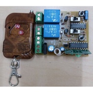 2-channel 12V remote control circuit
