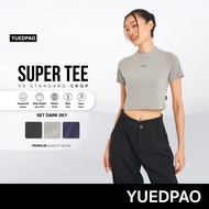 Yuedpao T-Shirt Super Tee Crop Multi Function Set Dark Sky