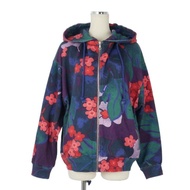 Dries Van Noten Hoodie cotton Flower pattern navy Direct from Japan Secondhand