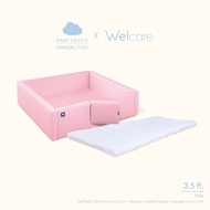 [Pre Order] Baby Castle จับคู่สุดคุ้ม คอกกั้นเด็กรุ่น Pixie มีประตู Baby Castle + Topper Welcare HC 