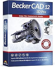 Becker CAD 12 3D PRO - sophisticated 2D and 3D CAD software for professionals - for 3 PCs - 100% com