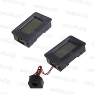 Nevʚ ɞ Portable Long Service Life 20 100A AC LCD Digital Kilowatt-hour Meter Voltmeter with Ac Curre