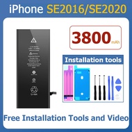 Original High Capacity Battery Compatible with Phone SE2016 SE2020 (Free Tools) 2-Year Warranty Supp