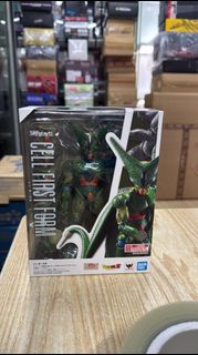 (N)開封品 Bandai S.H.Figuarts Shf Cell First Form Dragon Ball Z DragonBall 龍珠 斯路 第一型態
