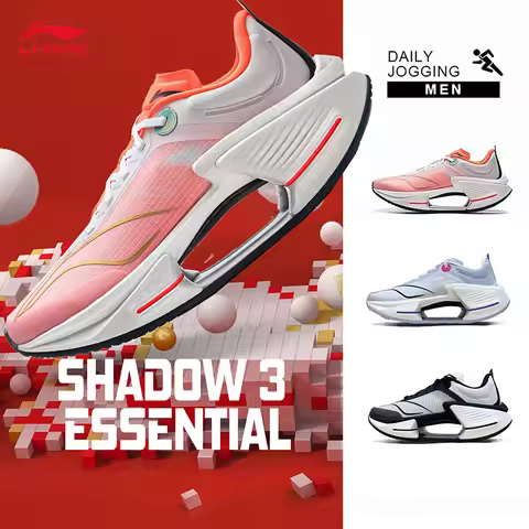LI-NING SHADOW 3 ESSENTIAL Men's Spring-Speed Running Shoes Professional Sports Shoes ARRV003