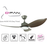 Mistral Dfan Space 46 inch dc ceiling fan