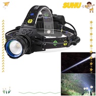 SUHU LED Headlamp, 30W White Light Powerful Flashlight, Waterproof Powerful Flashlight Rechargeable 