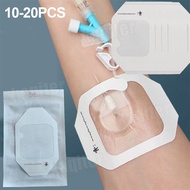 10/20pcs 6X7cm IV Cannula Fixed Transparent Film Dressing Waterproof Wound Bandage Adhesive Patches 