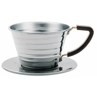 Kalita Set Wave Dripper 155 1-2 person Coffee Dripper Silver