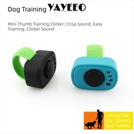 YAYEEO Dog Training Clickers, Professional Interactive Pet Clicker Trainer, Cute Lightweight Sound C