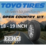 (POSTAGE) TOYO OPEN COUNTRY U/T NEW CAR TIRES TYRE TAYAR 18/19 INCH