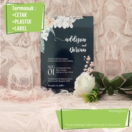 Custom A2 Wedding Invitations Have Printed The Price Of Art Carton Materials