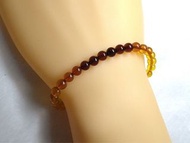 琥珀金藍珀手串6mm