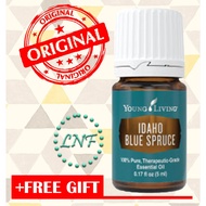 Young Living Idaho Blue Spruce Essential Oil (5ml) + Free Reusable Bag (OIL LEVEL 60% - 70%)
