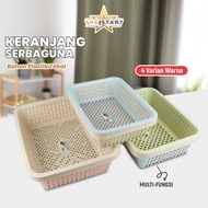Keranjang Tempat Surat Keranjang Plastik Serbaguna Ukuran SML