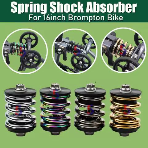 For Brompton Folding Bike Spring Shock Absorber For 16inch Brompton Bike 3Sixty Folding Bike