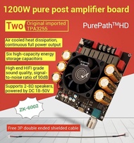 New !! ZK-6002 แอมป์จิ๋ว 2.0 กำลังขับ 600w + 600w ที่โหลด2โอห์ม ขับกลางแหลมได้ ขับซับเบสได้ถึง 12