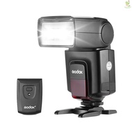 Godox TT520ⅡUniversal On-Camera Flash Electronic Speedlite + AT-16 2.4G Wireless Trigger Transmitter