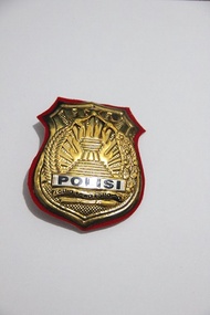 Emblem AP Polisi besar Dan Tipis | Aksesoris Seragam Polisi Indonesia