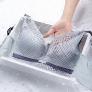 34-46C/D/E Large Size Bra Women's Full Cup Soft Wireless Thin Seamless Large Size Bra Women's Lace L