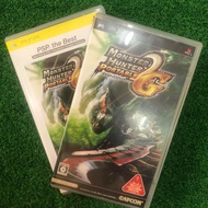 แผ่นแท้ (PSP) Monster Hunter (Japanese) PSP ภาค 1 2 2G 3rd 3 Monster Hunter ของแท้ มือสอง นำเข้าจากญ