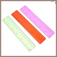 🏠 3pcs Plastic Measuring Ruler para sa Classroom na Gamit ng mga Estudyante 6.2x1.2in