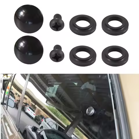 2 Set Rear Window Latch Bolt Nut Screw for Toyota Sienna GSL ASL 2003-2017