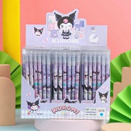 【12PCS】gel pen Kuromi/Gemini/Melody/Astronau student learning terasable gel pen Gel Pen Stationery M