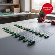 Polyester Film Capacitor Assortment 180PCS 100V 2A102J-2A822J 18Values 10pcs Each 102 222 472 103 22