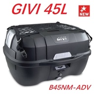 100% ORIGINAL} GIVI Box B45NM / B45NM-ADV Atlas Series 45Liter Monolock Top Case For All Rack With base Plate Givi