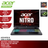 ACER Nitro 16 AN16-41-R5ZW Gaming Laptop - 16" WQXGA IPS 165Hz/R7-7840HS/16GB DDR5/512GB SSD/RTX4060