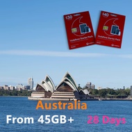 Australia SIM Card Vodafone Original Package 5G/4G  Local Australian number FREE national Call SMS