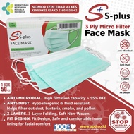 Masker Medis 3 Ply S Plus 1 Box - 50pcs