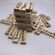 [SG stock Fast Shipping]Couples' Lust Tower Games 48PCS Stacking Block Tower Game Set SD82