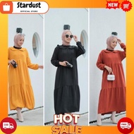 COZY MIDI DRESS CRINKLE AIRFLOW PREMIUM WAREHOUSE SALE [G1][B1]