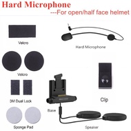 ☄ Mornystar M3 M6 Accessories Earphone Speaker Microphone Clip Motorcycle Helmet Bluetooth Intercom Moto