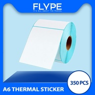 FLYPE - 350 PCS A6 Thermal Sticker Shopee Waybill Shipping Label Consignment Note Sticker (100*150mm / 4inch*6inch) 热敏贴纸