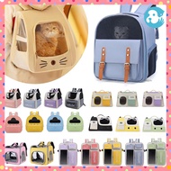 Cat Bag Carrier Kucing Cat Bagpack Cat Carrier Bag Beg Kucing Bag Kucing Breathable Mesh Portable Do