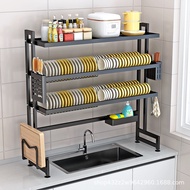 Above the Kitchen Sink Rack Multifunctional Dish Storage Dish Rack Sink Place Dish Drain Rack