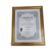 Photo Frame Gambar Bingkai Gambar Picture Wall Decorations 11R 12R / Monalisa / Photo Frame Gold