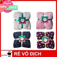 [GIFT] 4 models of Premium Thai Fleece Blankets - Diverse patterns – Size: R1m6-2m->D2m-2m2 – TL: 55