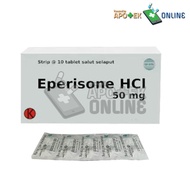 EPERISONE HCL 50MG 10 TABLET