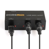 UMH-10 USB MIDI HOST Box Midiplus 16-Channel MIDI Interface Five-Pin Interface For MIDI Keyboard Piano Keyboard Instrument Cable