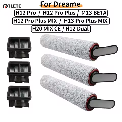 For (Dreame H12 Pro / M13 BETA / H12Pro Plus Mix / H12 Plus) Wet Dry Vacuum Cleaner Hepa Filter Spar